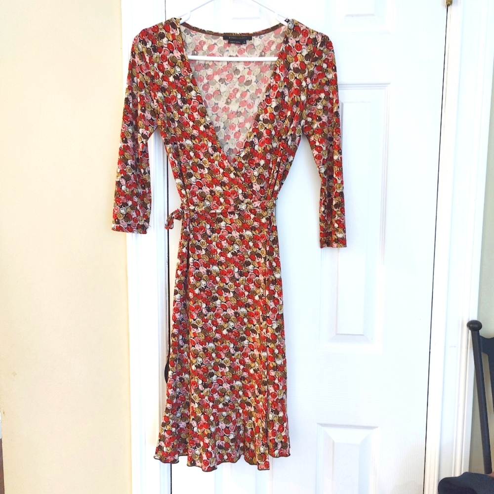 BCBG Max Azria wrap dress, XS Office siren